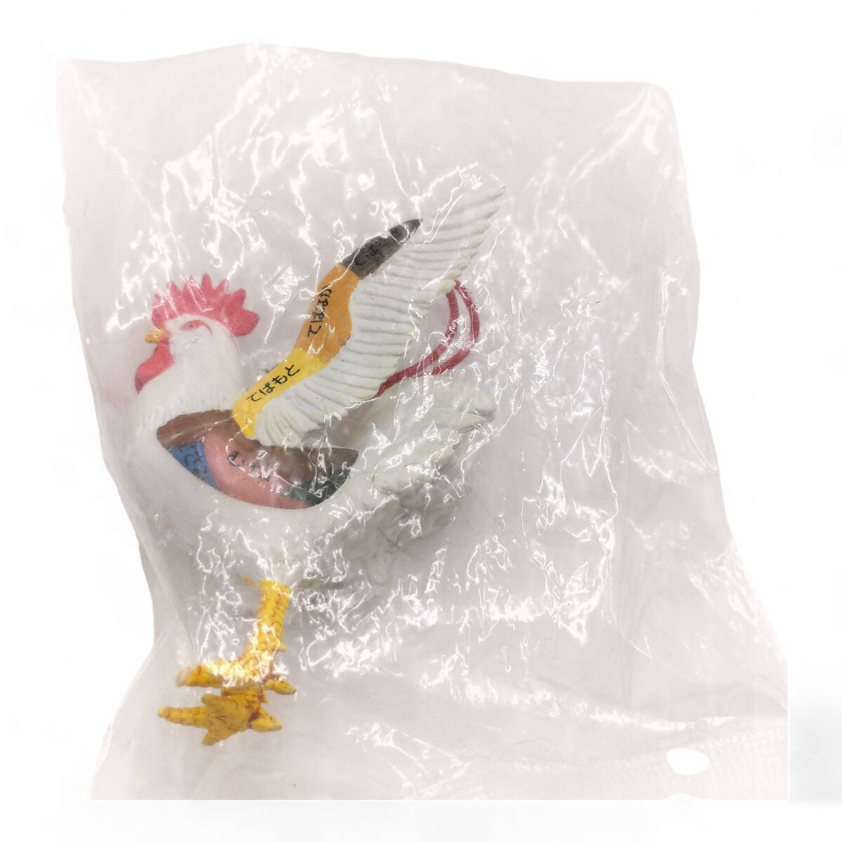 【G11】ストラップ:鳥 鶏肉 部位まるみえ 図鑑 スケルトン フィギュア マスコット ミニチュア☆当時物☆retorodac拍卖