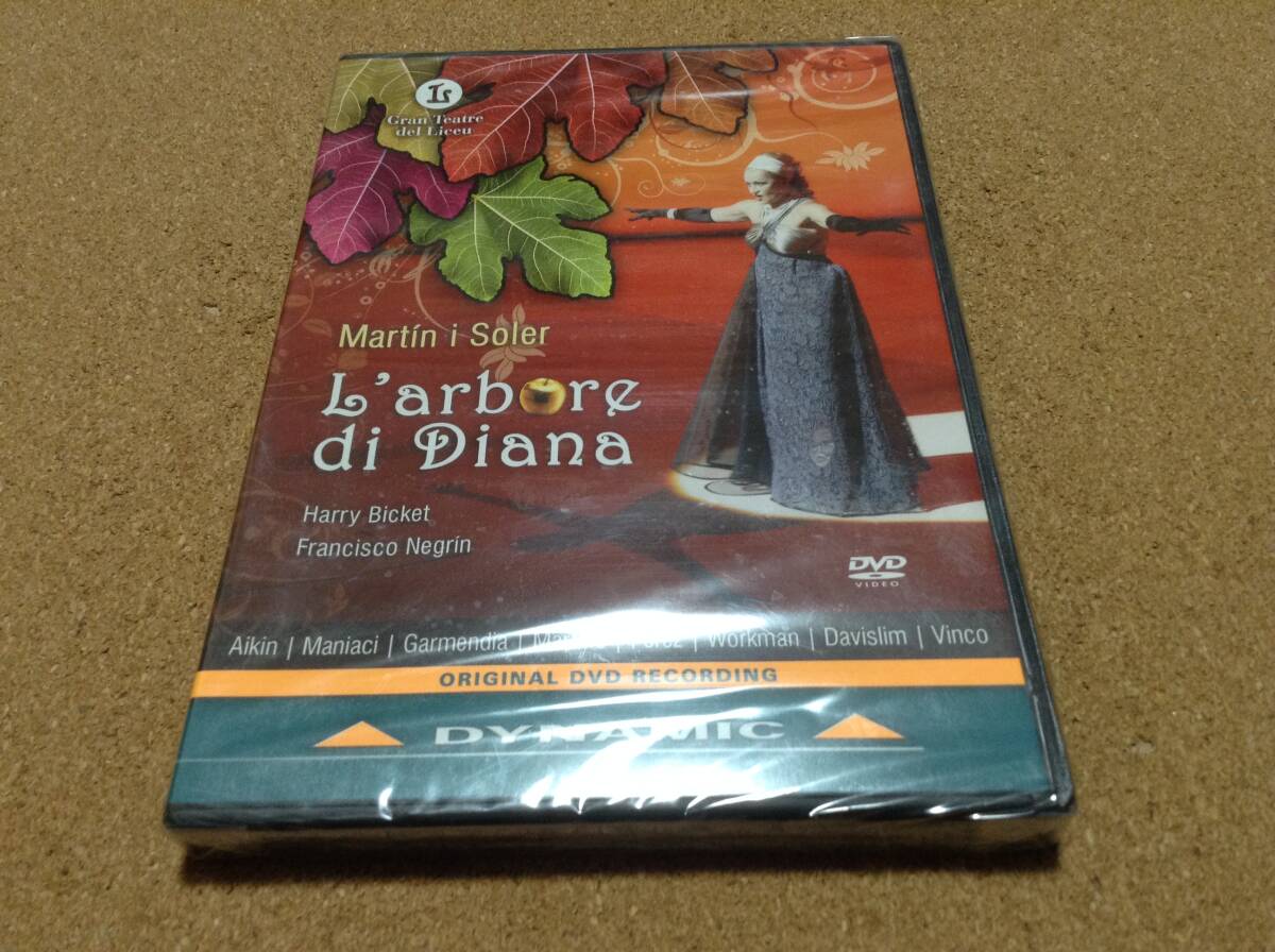 DVD/ ビケット&リセウ大劇場 / ソレル:歌劇「ディアーナの木(ディアナの木)」L'arbore di Diana 〇新品未開封拍卖