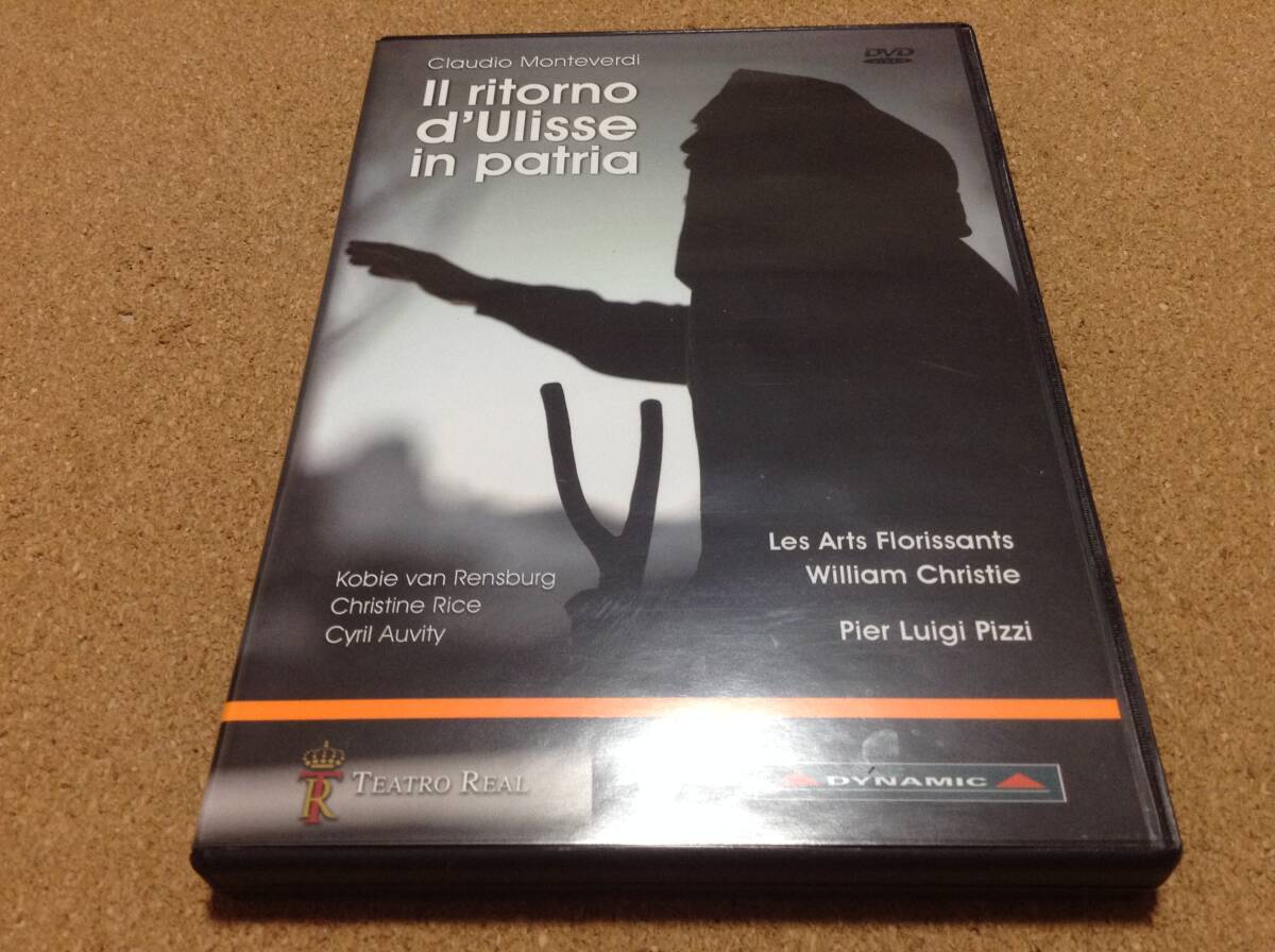 2DVD/ フロリサン、クリスティ / モンテヴェルディ「ウリッセの帰還 Il Ritorno d'Ulisse in Patria拍卖