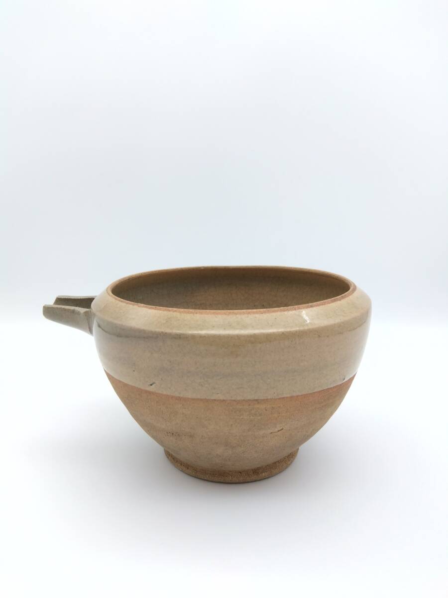 片口 酒器 陶器 器 骨董 時代物 茶道具 大正~昭和初期? 鉢 拍卖