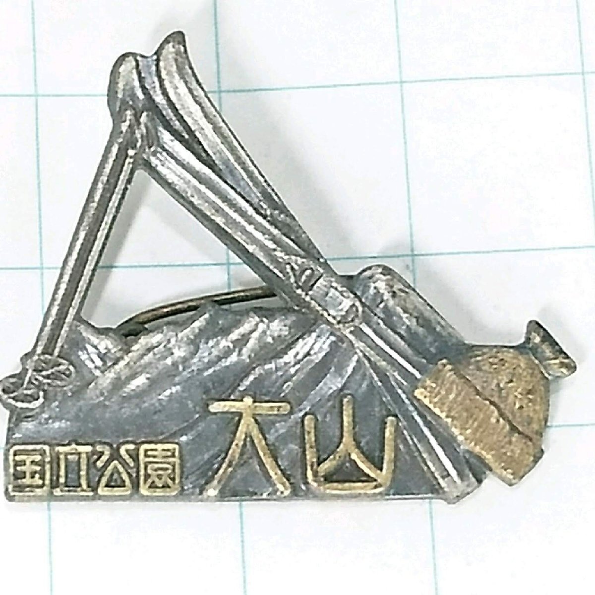 送料無料)大山 登山 観光 旅行 記念 山バッジ ピンバッジ PINS ピンズ A25439拍卖