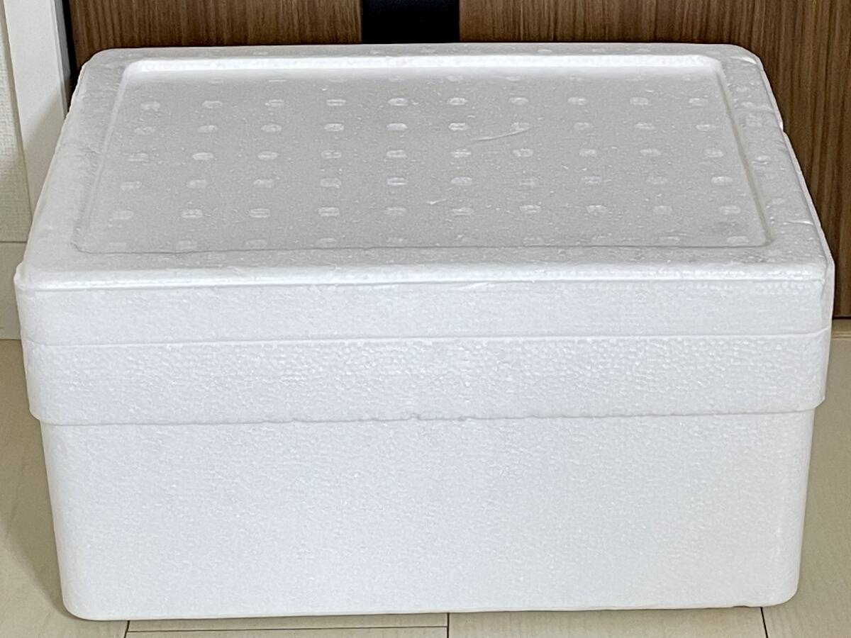 発泡スチロール箱 クーラーボックス 保冷ボックス 80サイズ ユーズド ⑦ !!拍卖