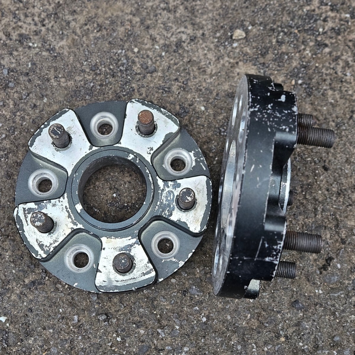 Porscheワイドトレッドスペーサー35mmワイトレ5Hハブ径71.6φ PCD130 M14 2枚セットPCD 130ポルシェP1.5スペーサー【911 930 964 924 944】拍卖