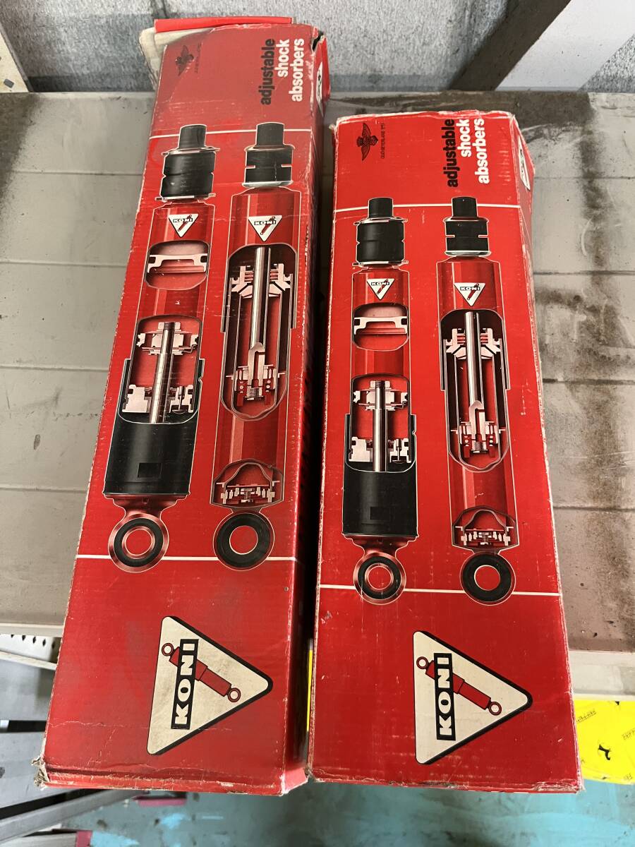 送料無料 アルファロメオ ジュリエッタ ベルリーナ KONI CLASSIC サスペンション 前後セット ALFAROMEO 1300 Berlina コニー ショック 新品拍卖