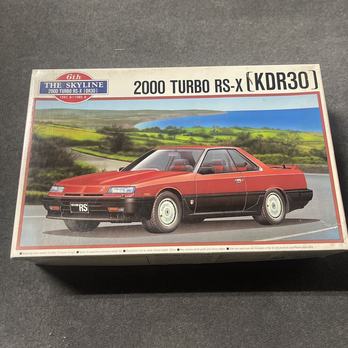 同梱可 アオシマ スカイライン2000ターボ RS-X KDR30 鉄仮面 SKYLINE 2000 TURBO RS-X拍卖
