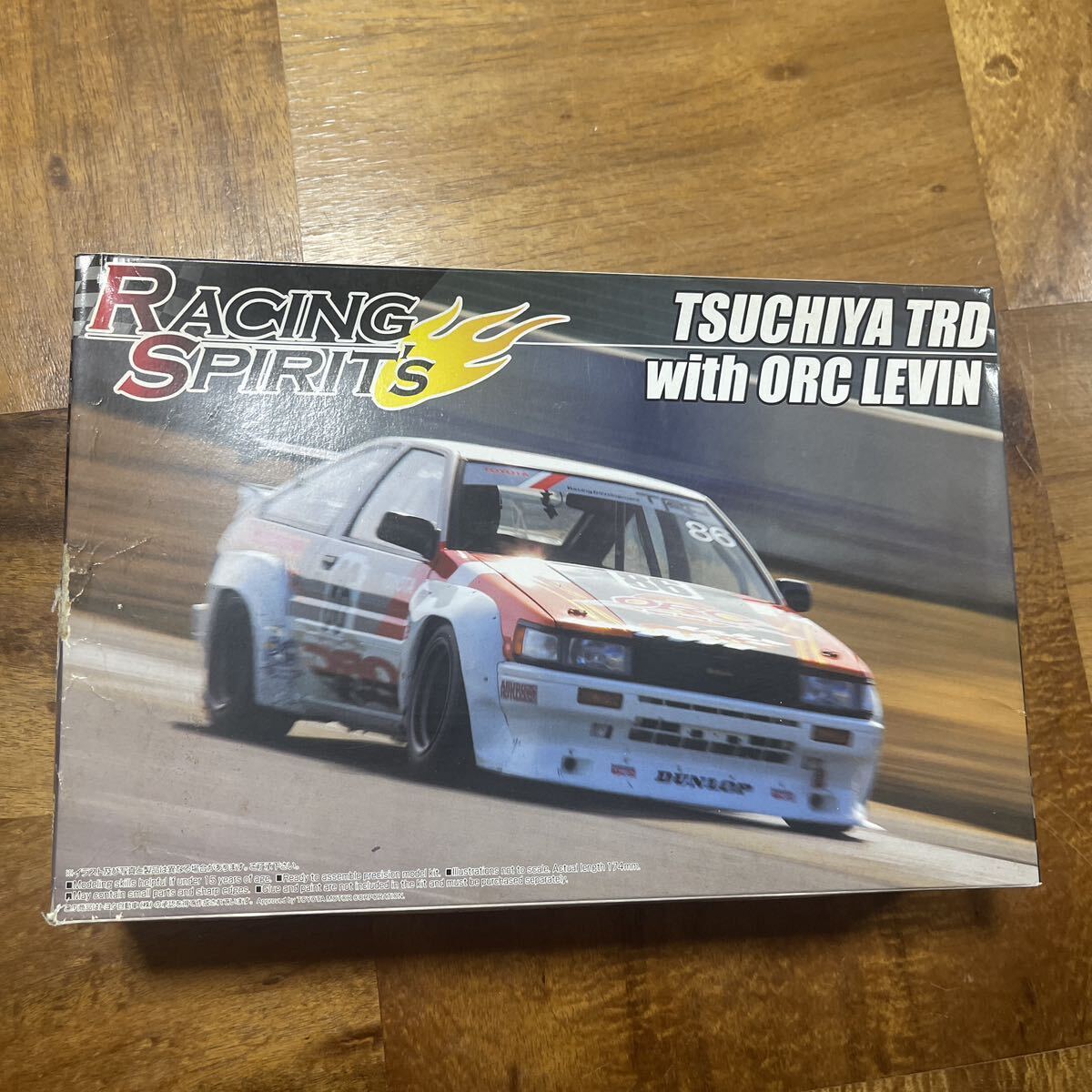 絶版 アオシマ 1/24 土屋 TRD with ORC レビン レーシングスピリッツ AE86 86 レビン レーシングスピリッツシリーズ 同梱可拍卖