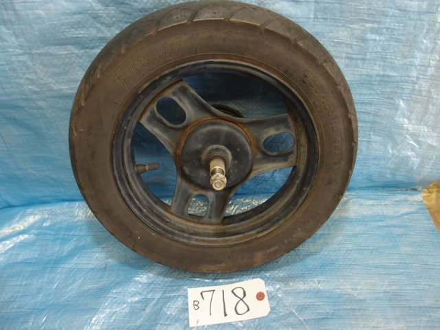 ジョルカブ 純正フロントホイール、ブレーキ付き ホンダ(AF53) 1台分解体部品多数出品☆彡拍卖