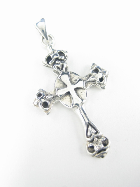 ◎即決●シルバーペンダントトップ 十字架クロス  NO.2-2拍卖