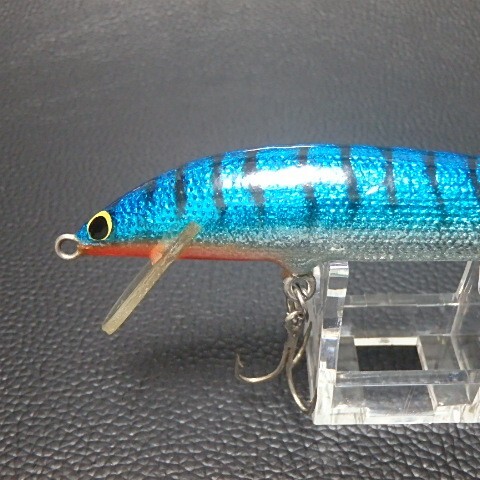 オールド バグリー バングオー ホットブルー 4インチ Bagley Bang O H7S 4inch Hot Blue on Silver FLORIDA-MADE Bagley!拍卖