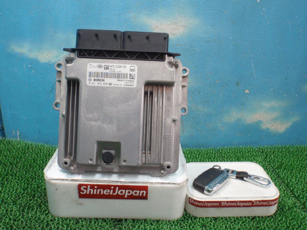 ★ DC2NA ジャガー F-PACE エンジンコンピューター エンジンコントロール エンジンECU キー付 HX73-12C520-FCB 360545JJ拍卖