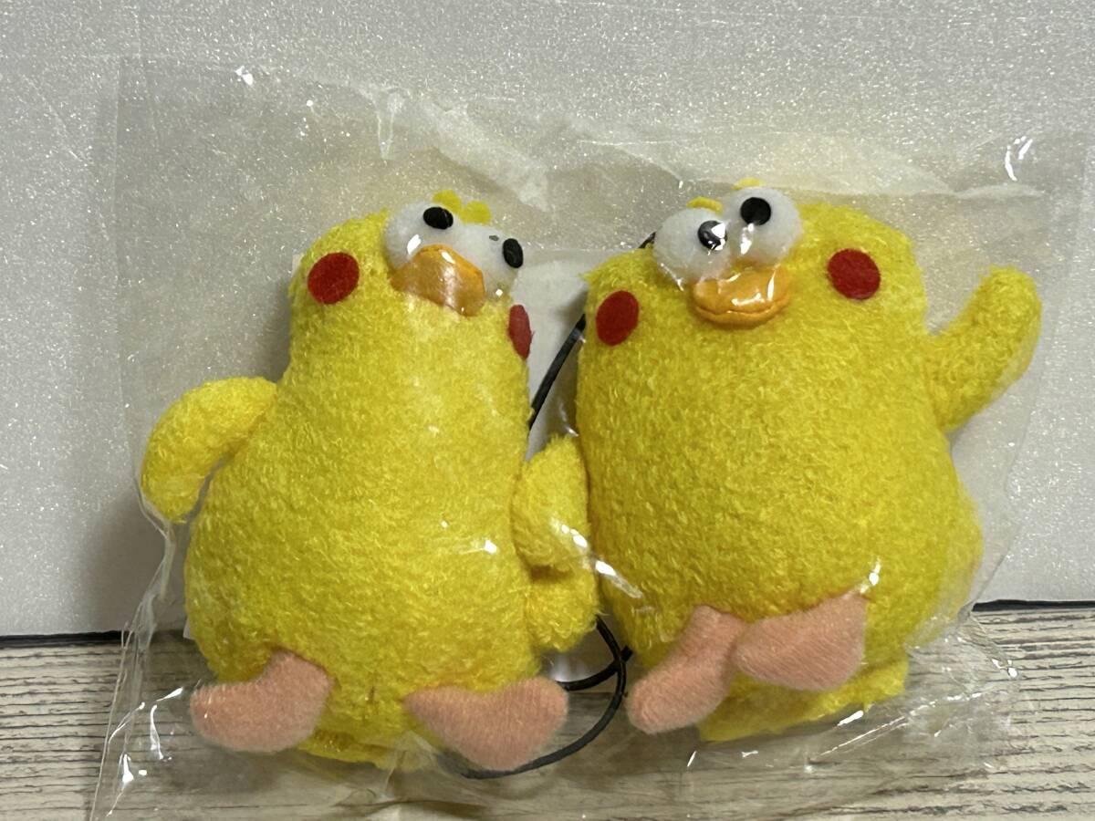 NTTドコモ docomo - ポインコストラップ 2個入り ポインコ 兄弟 ぬいぐるみ ノベルティ キーホルダー (未開封 非売品)拍卖