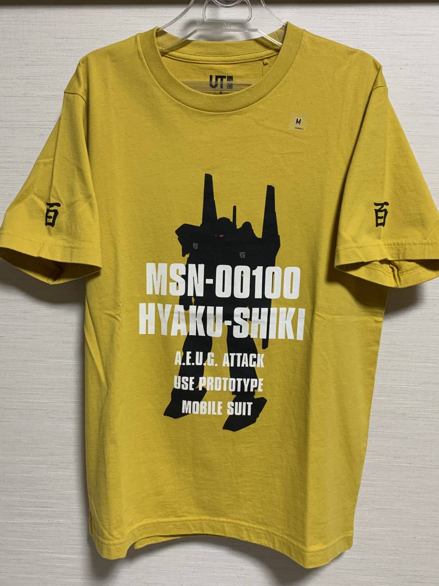 UNIQLO(ユニクロ) - メンズ ガンプラ 40周年 UT レギュラーフィット Mサイズ 未使用 Tシャツ ガンダム 百式 モビルスーツ 人気完売品拍卖