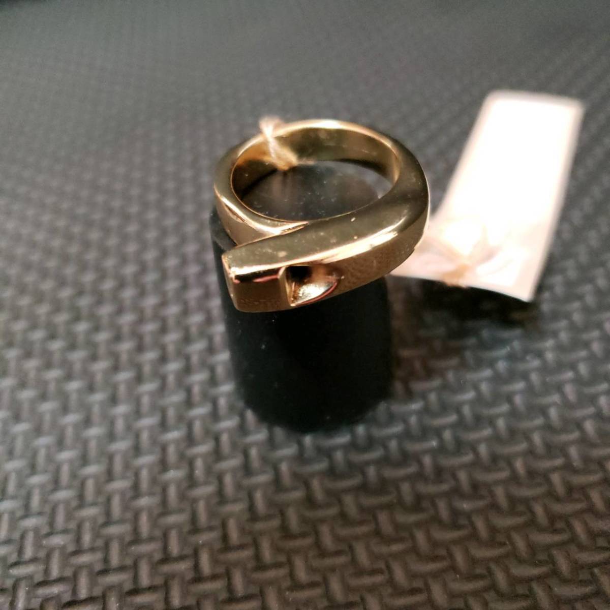 新品 beauty:beast/ビューティビースト 筆記体レターホイッスルリング Mサイズ 16号 ゴールド BBR251-56M 指輪 アクセサリー 笛拍卖