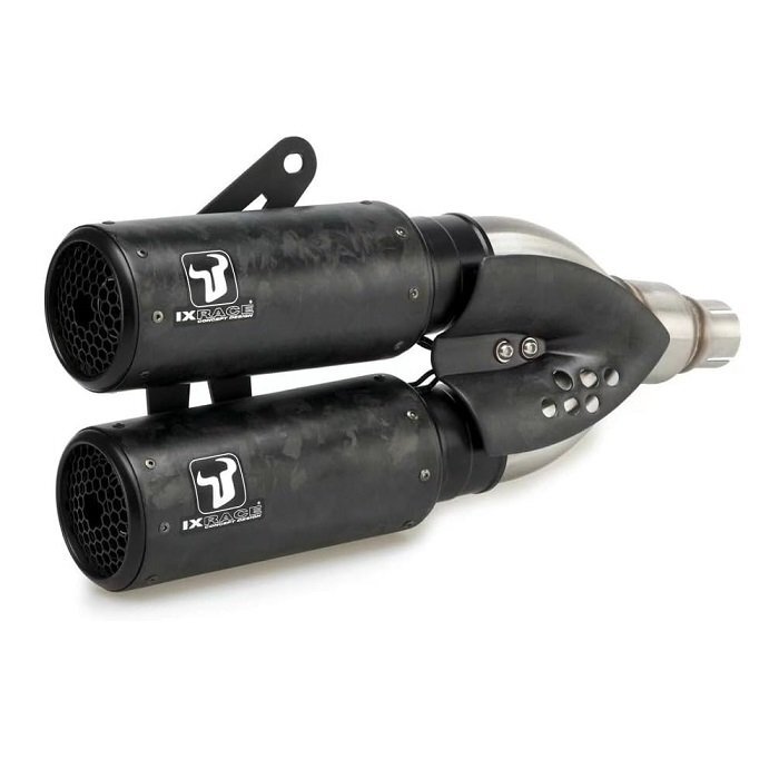 IXRACE Ducati ドゥカティ Mulistrada V4 ムルティストラーダ 2023 スリップオンマフラー DCX2 デュアルラウンド【送料800円】拍卖