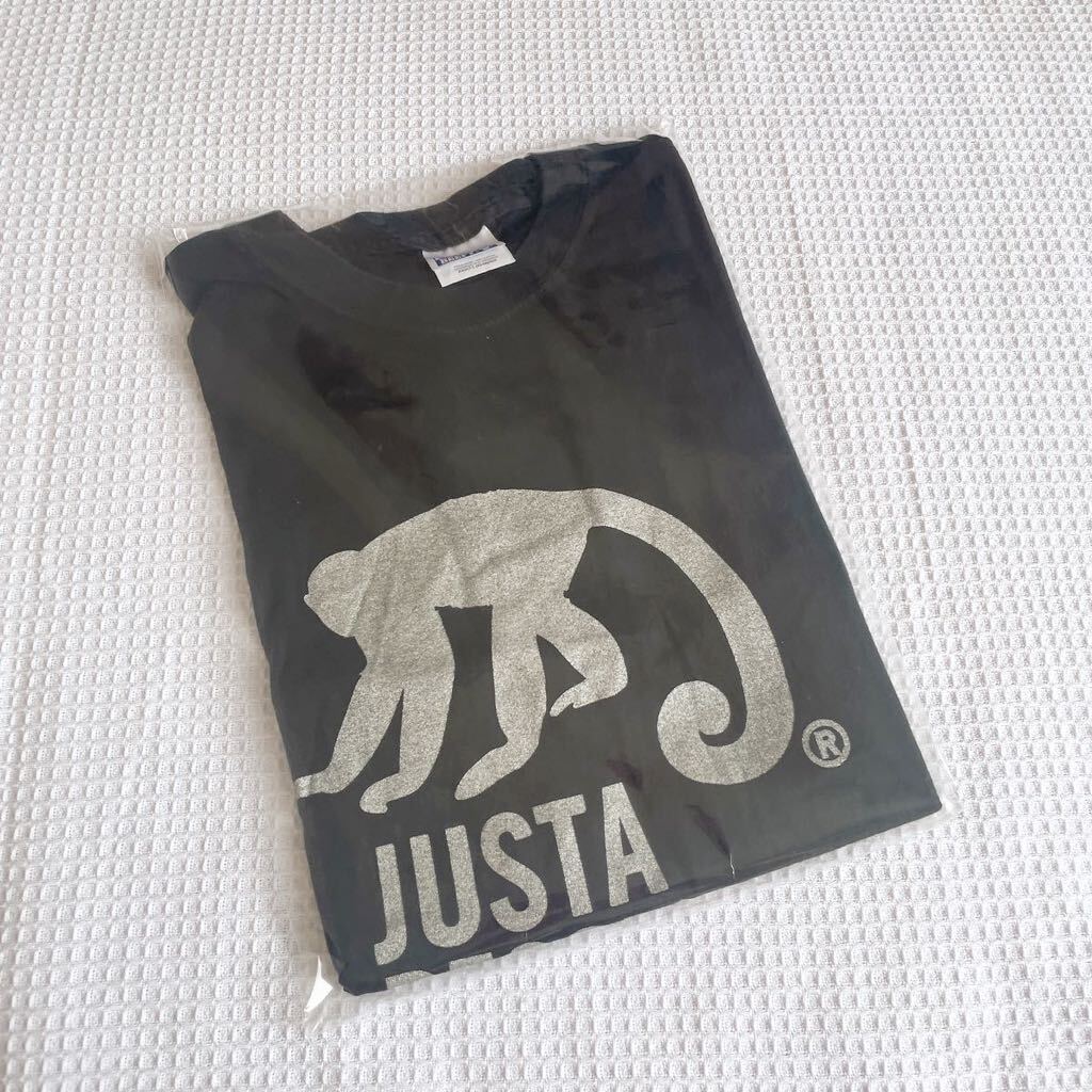 東京スカパラダイスオーケストラTOKYO SKA PARADISE ORCHESTRAカットソートップスJUSTA RECORDジャスタレコード半袖TシャツLサイズ黒拍卖