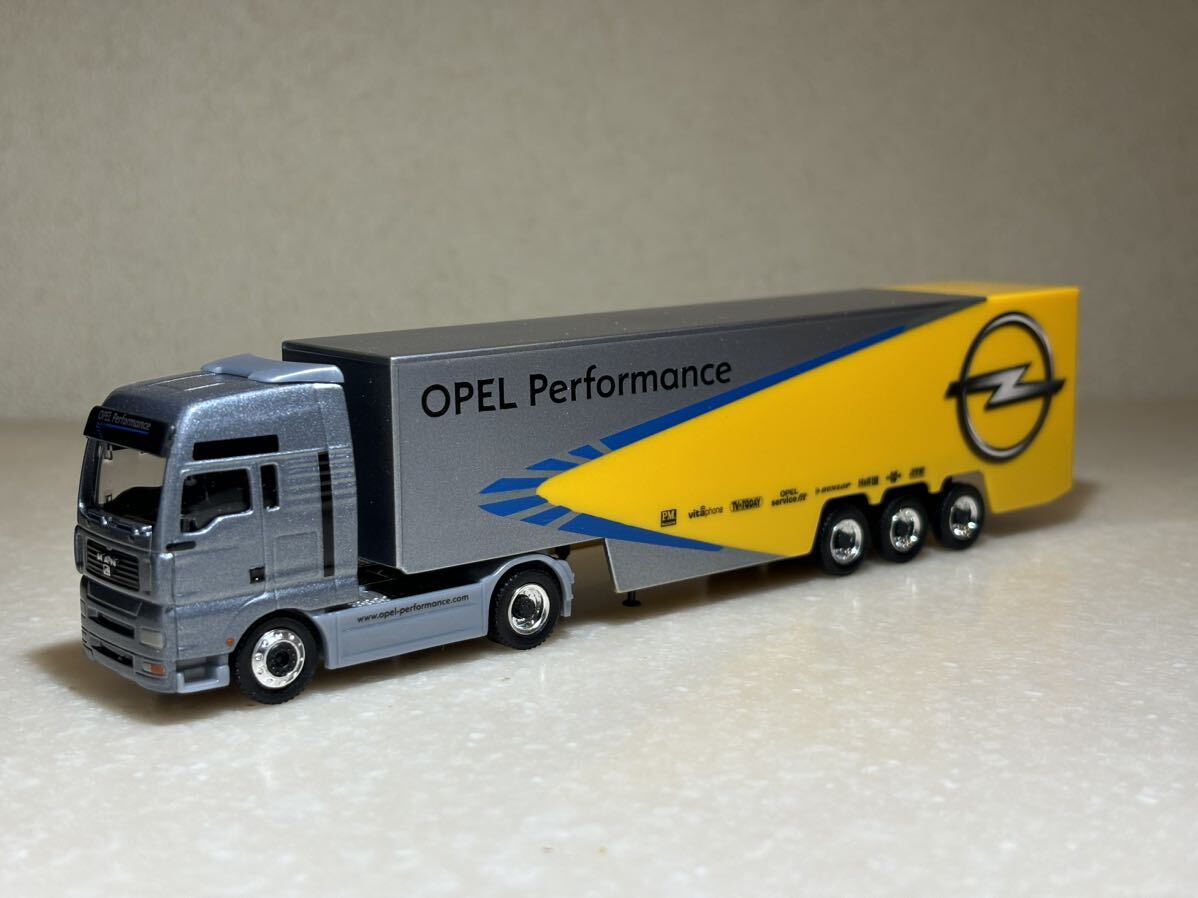 1/87 「MAN TG-A トレーラー OPEL Performance」 シュコー エディションHO 22637拍卖