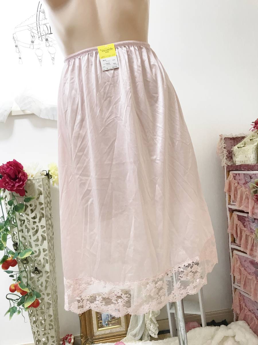 ◆ペチコート Mx60◆バサレット・レナウン★さらすべ:ピンク拍卖