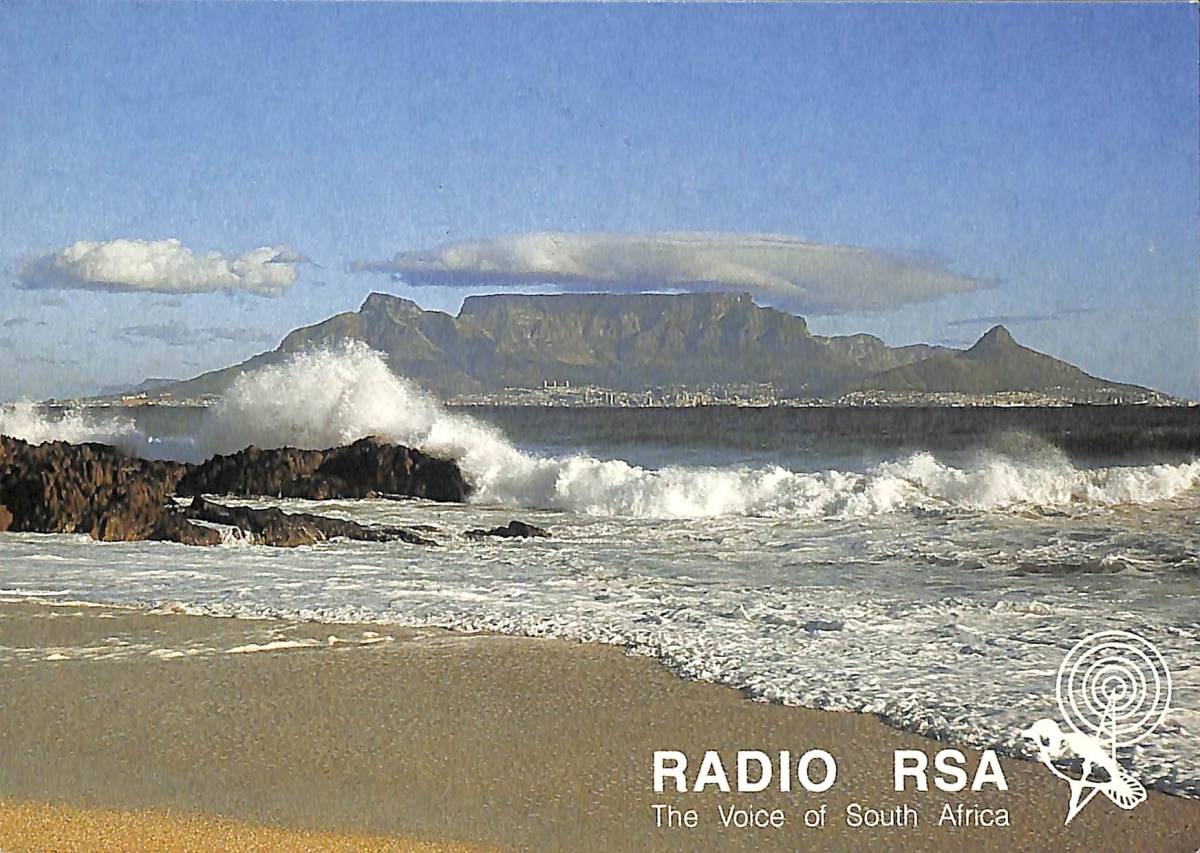 BCL★希少ベリカード★RSA・南アフリカの声+おまけ★SONY★ソニー★ACTION★TFM-6300カラーサービスガイド付拍卖