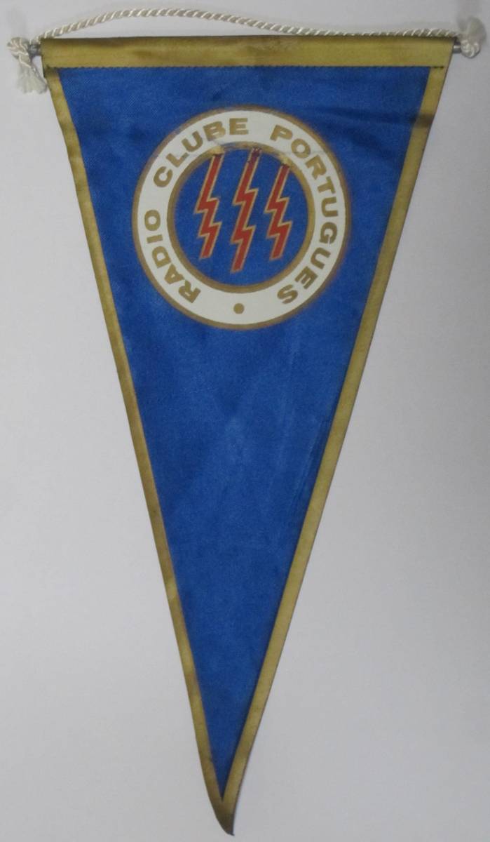 BCL★ベリカードより入手困難★希少ペナント★ポルトガル国営放送★RADIO CLUBE PORTUGUES★ポルトガル★リスボン★1970年代拍卖