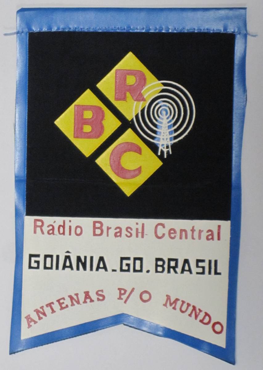 BCL★ベリカードより入手困難★希少ペナント★RBC★ラジオ・ブラジル・セントラル★RADIO BRASIL CENTRAL★南米★ブラジル★1970年代拍卖