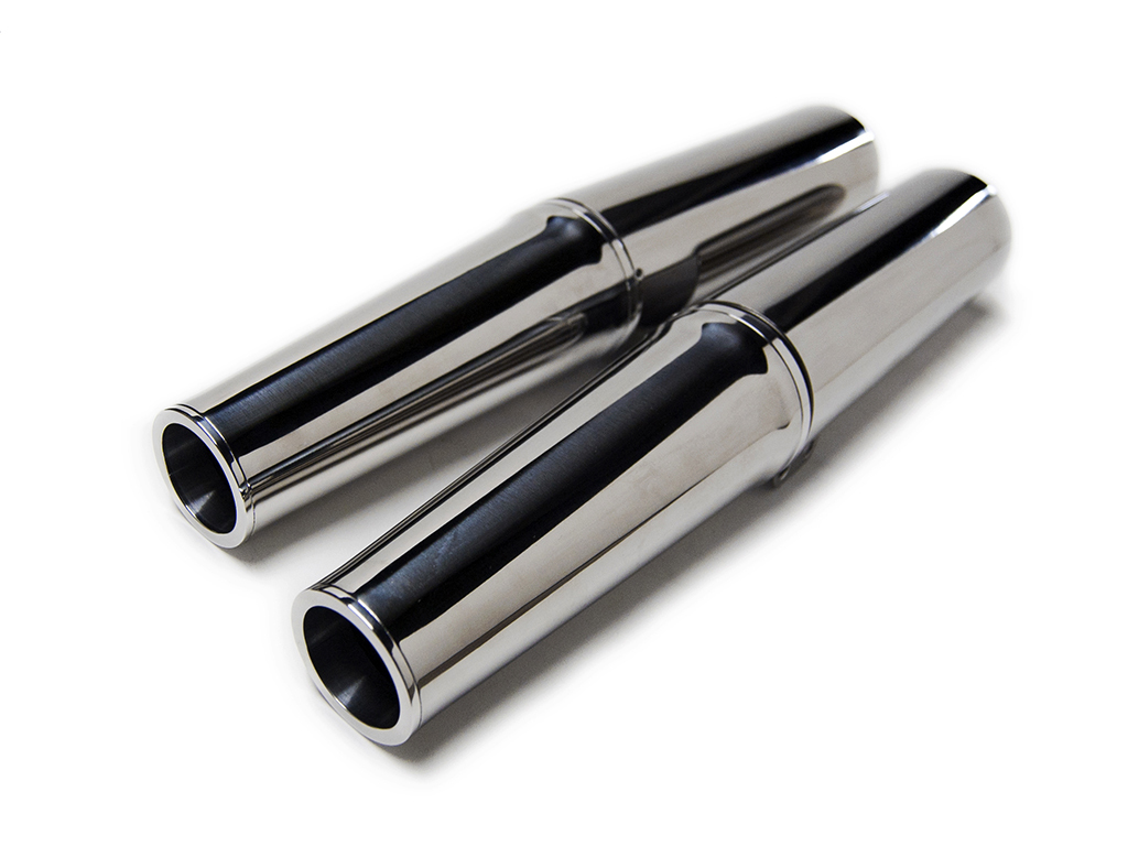 MOTOR ROCK SR400/500用 フロントフォークカバー ポリッシュ (MR-SM007S)拍卖