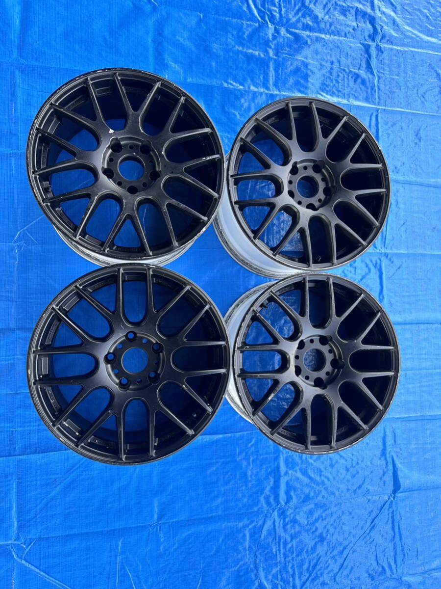 WORK WFT M8R 中古アルミホイール4本セット 17インチ8J 5穴PCD120 オフセット32 BMWなど拍卖