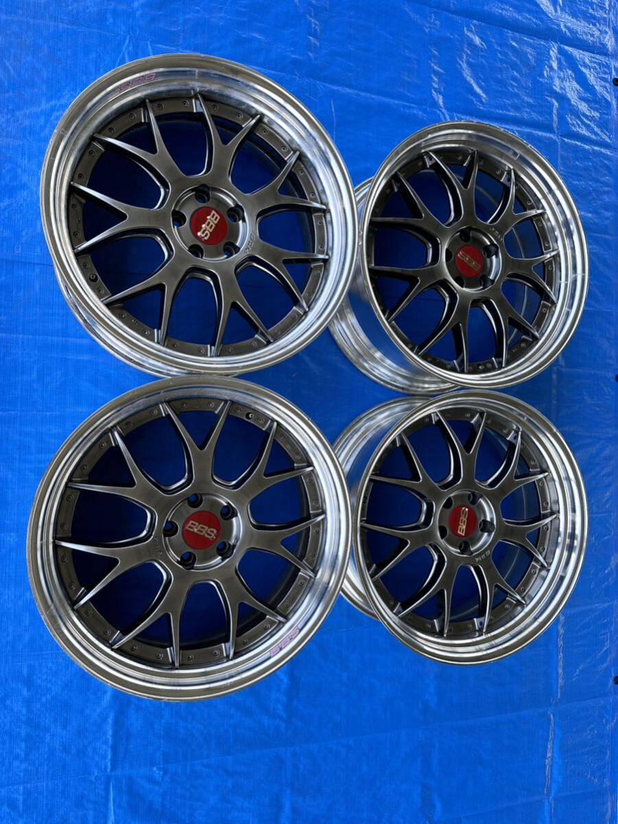 AMG-G2M 21インチ 9J 5穴PCD114.3 2本オフセット23 2本オフセット34 中古アルミホイール4本セット エイムゲイン拍卖