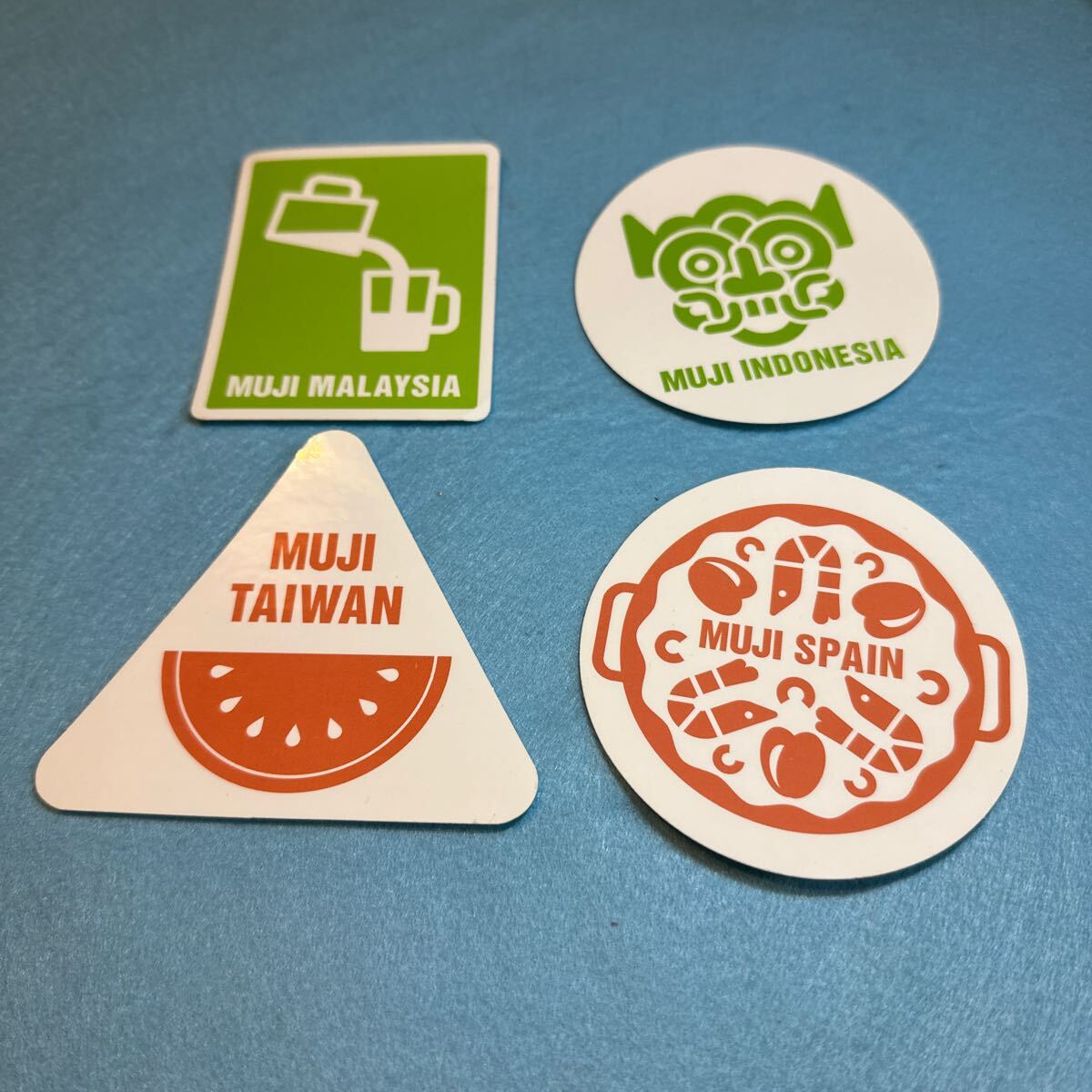 ★ 無印良品 MUJi TO GO ステッカー 4枚 C拍卖