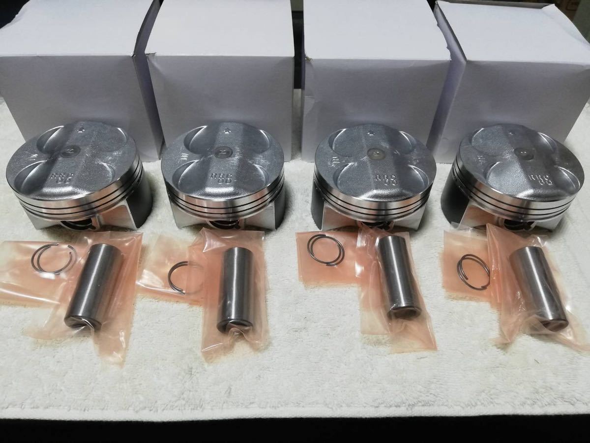 ホンダ 純正 K20A エンジンピストン ASSY シビック タイプR FD2 インテグラ DC5 前期 後期 EP3 無限 modulo MADE IN JAPAN JDM B 拍卖