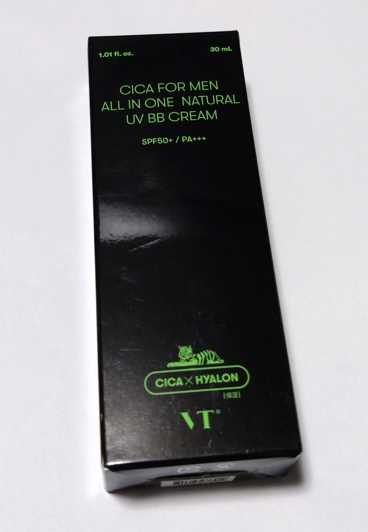 【新品・即決・送料込】VT シカ フォーメン オールインワン ナチュラル UV BBクリーム 暗めの肌用 30mL 複数個対応拍卖