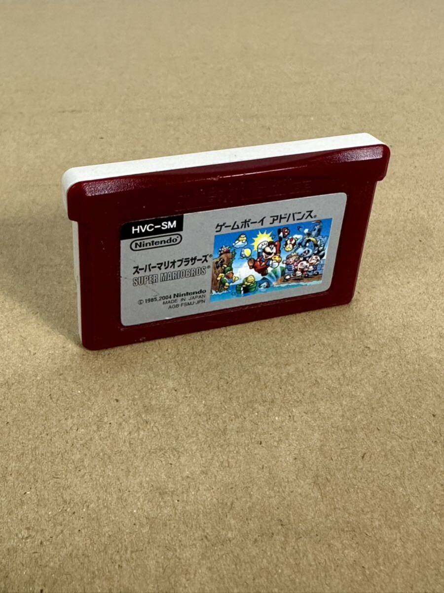 任天堂 ニンテンドー ゲームボーイアドバンス スーパーマリオブラザーズ HVC-SM ソフトのみ拍卖