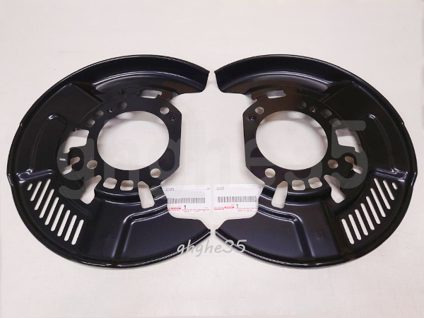 トヨタ 純正 ハイエース 200 系 ディスク ブレーキ ダスト カバー 左右 セット ローター バック プレート 検 パーツ テール ランプ ライト拍卖