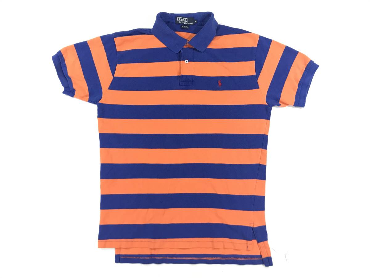 古着 16953 M 半袖 シャツ polo ralph lauren ポロ ラルフ ローレン コットン ビンテージ オリジナル vintage US拍卖