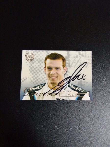 2006 FUTERA GRAND PRIX アレクサンダー・ブルツ 直筆サイン入りカード拍卖