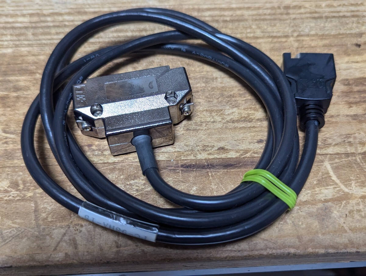 PC-98HA-15 NEC RS-232Cケーブル 2.0m ハーフ14pin/D-sub25pin 動作未確認ジャンク拍卖