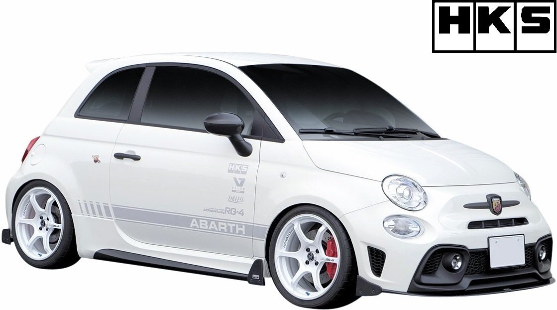 【M’s】 ABARTH アバルト 595 695 31214T 312A3 (2017.2-) HKS フロントスポイラー CFRP カーボン リップ アンダー パーツ VIITS-BD002拍卖