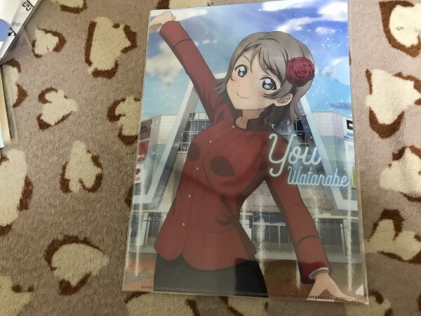 101クリアファイル ラブライブ!サンシャイン!! × ららぽーと 沼津限定 特典 渡辺曜拍卖