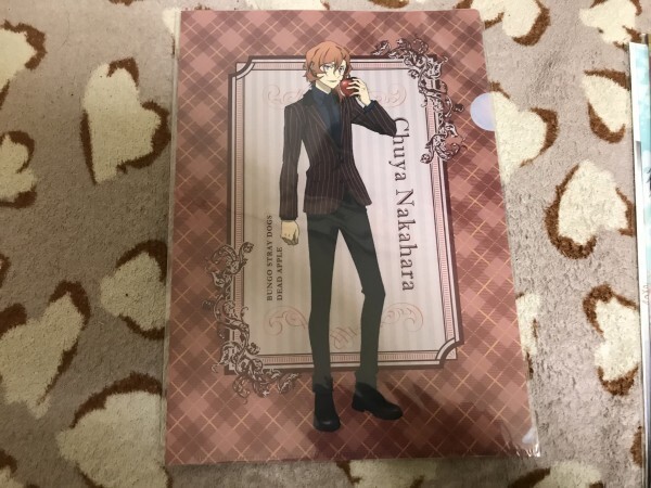 085クリアファイル 文豪ストレイドッグス マルイ 劇場版 DEAD APPLE SHOP 中原中也拍卖