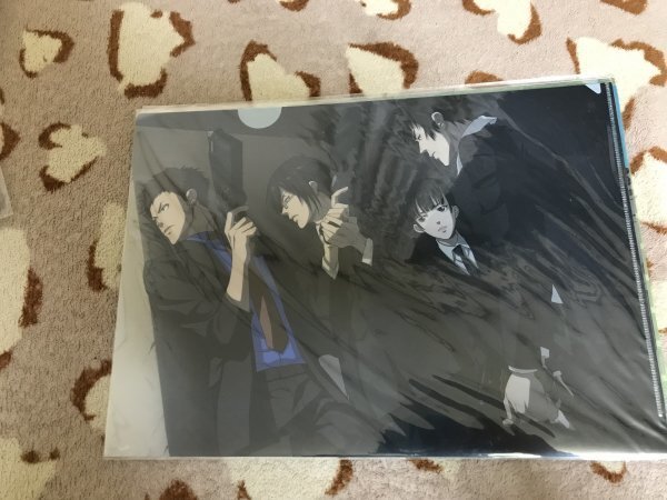 103クリアファイル PSYCHO-PASS サイコパス 選択なき幸福 特典 狡噛 宜野座 天野明拍卖
