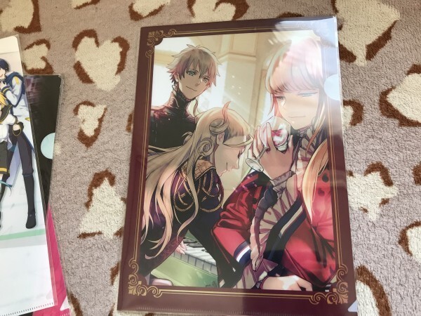 094クリアファイル FGO Fate Grand Order AGF サロン・ド・マリー アマデウス デオン サンソン拍卖