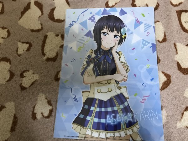 105クリアファイル ラブライブ!虹ヶ咲学園 ムービック 朝香果林拍卖
