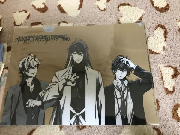 092クリアファイル ヒプノシスマイク CD特典 Straight Outta Rhyme 麻天狼 神宮寺寂雷 伊弉冉一二三 観音坂独歩拍卖
