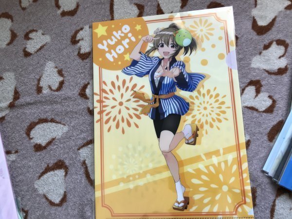 097クリアファイル アイドルマスター シンデレラガールズ ローソンHMV 浴衣 堀裕子拍卖