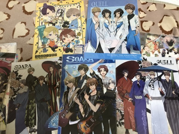 098クリアファイル TSUKIPRO ツキプロ ムービック  SOARA//QUELL まとめ 5枚セット拍卖