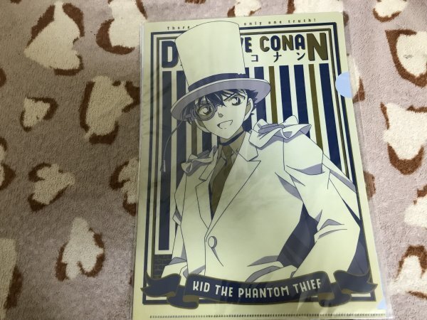 105クリアファイル 名探偵コナン レトロシリーズ キッド トランス拍卖