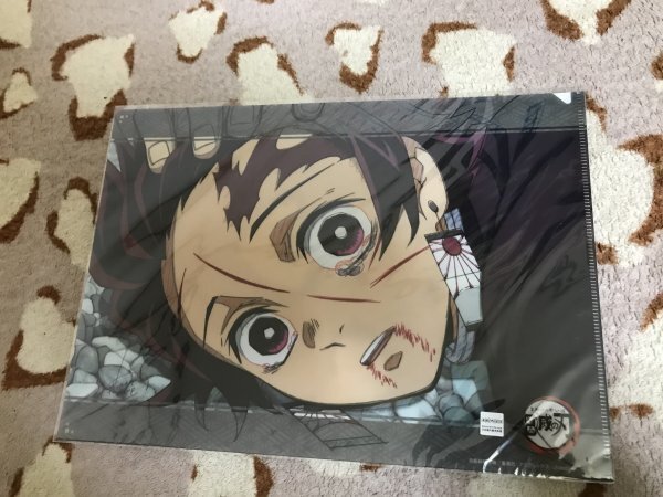 096クリアファイル 鬼滅の刃 ufotableカフェ 原画 お楽しみくじ 炭治郎拍卖