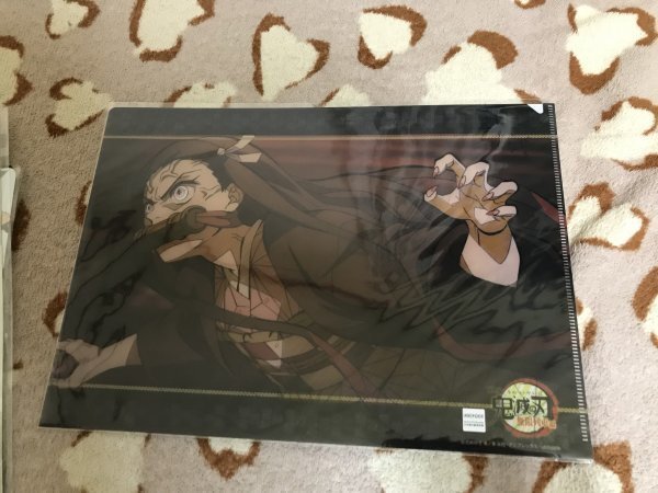 104クリアファイル 鬼滅の刃 ufotableカフェ 原画 お楽しみくじ 禰豆子拍卖