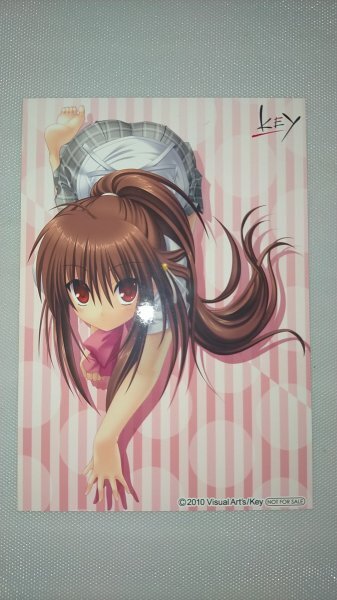 $Key リトルバスターズ! ゲーマーズ特典ブロマイド 棗 鈴 非売品拍卖