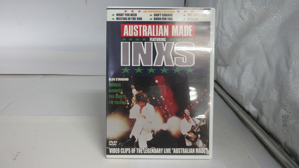 UD539★DVD AUSTRALIAN MADE INXS オーストラリアンメイド フューチャリング・インエクセス ケース・ジャケット付 研磨・クリーニング済拍卖