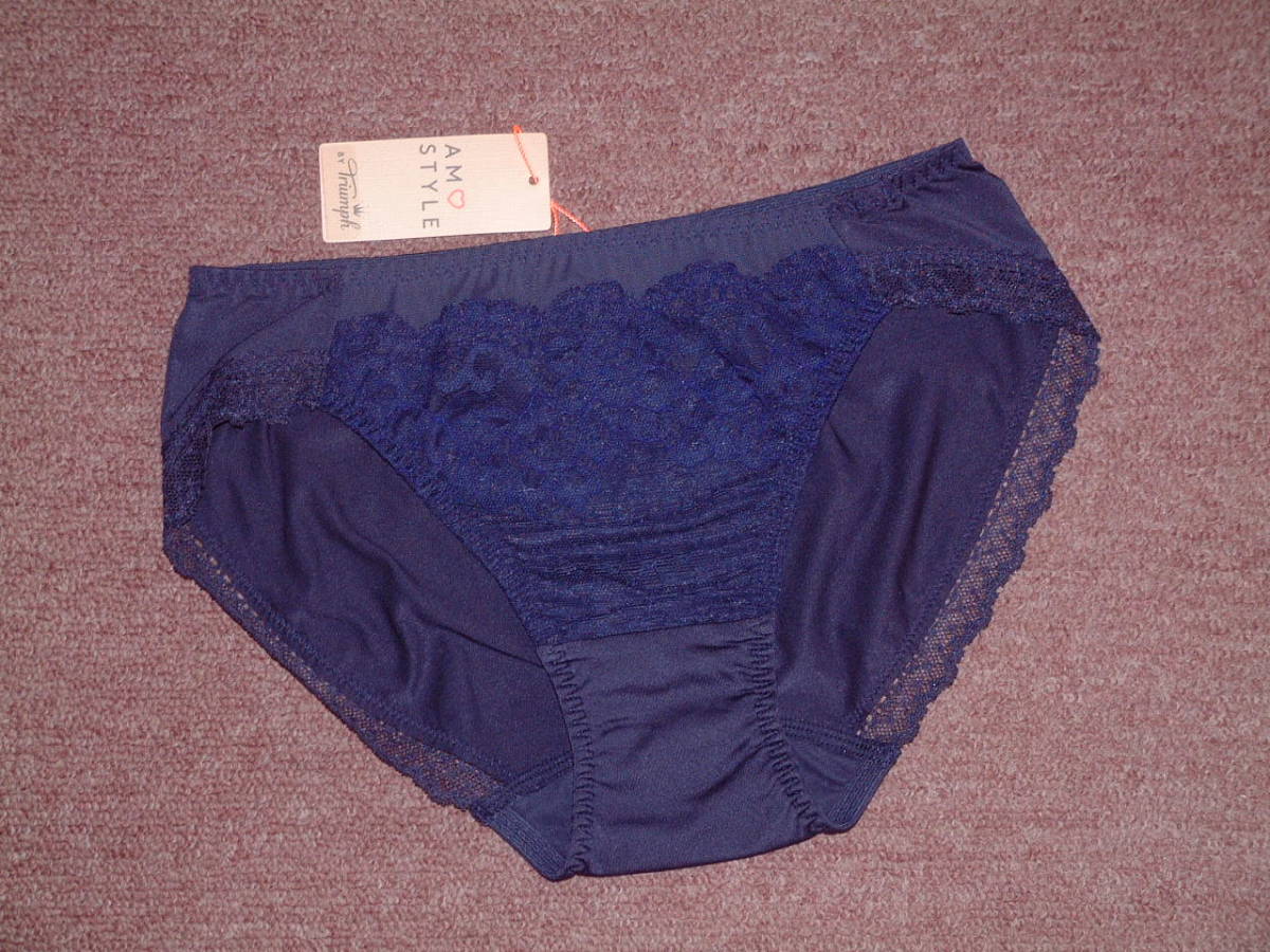 ★送料込み★トリンプ アモスタイル AMOSTYLE レギュラーショーツ 女性らしさを引き立てるレーシーなデザイン AMST1373 Hikini JX M008拍卖